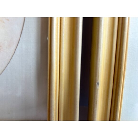 Pair Of Vintage Floral Still Life Prints In Gold Frames - Picture 2 of 5